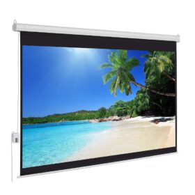 Electric-Projector-Screen-200-X-200-cm-with-remote-3