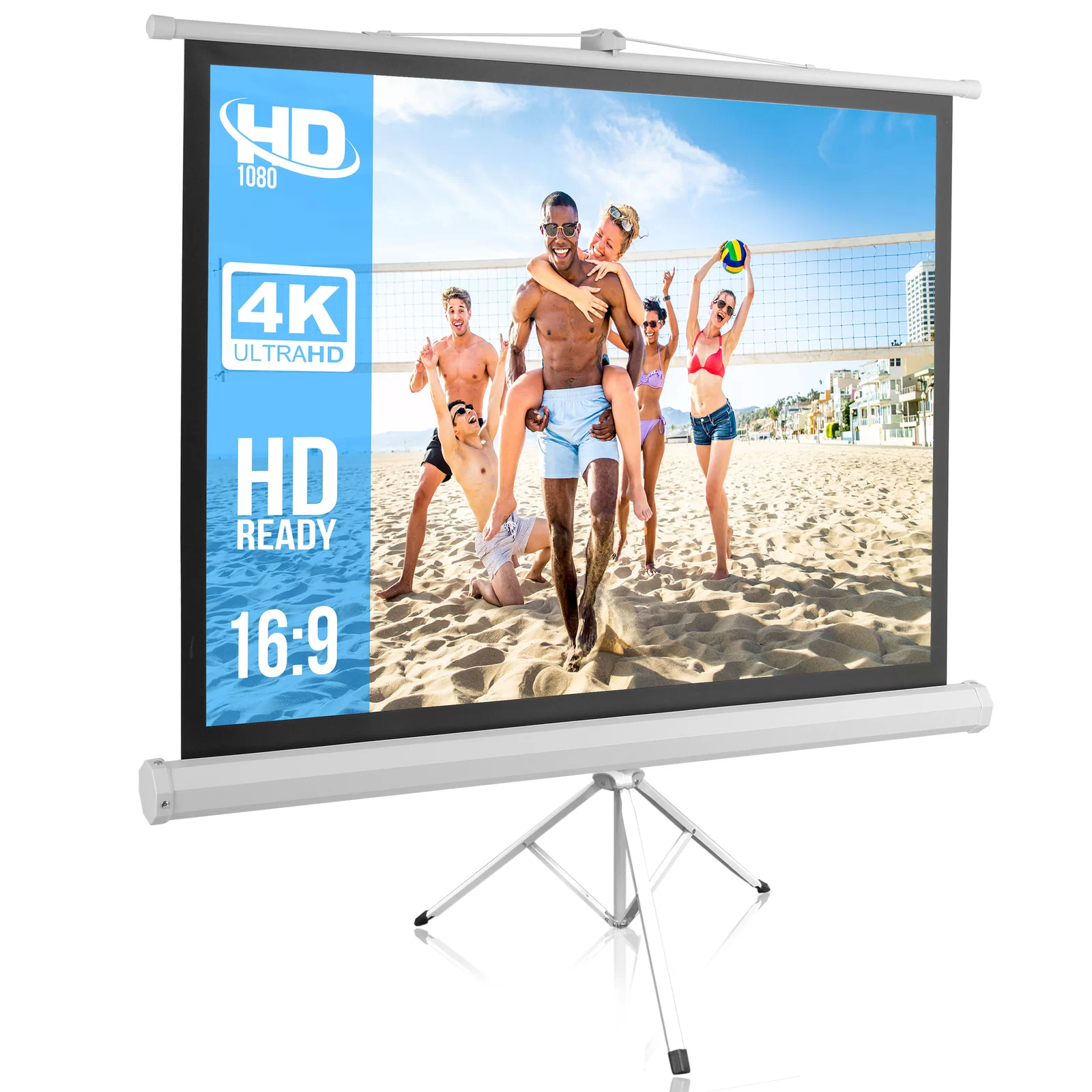 Tripod projection screen 240X240cm 9696 inches