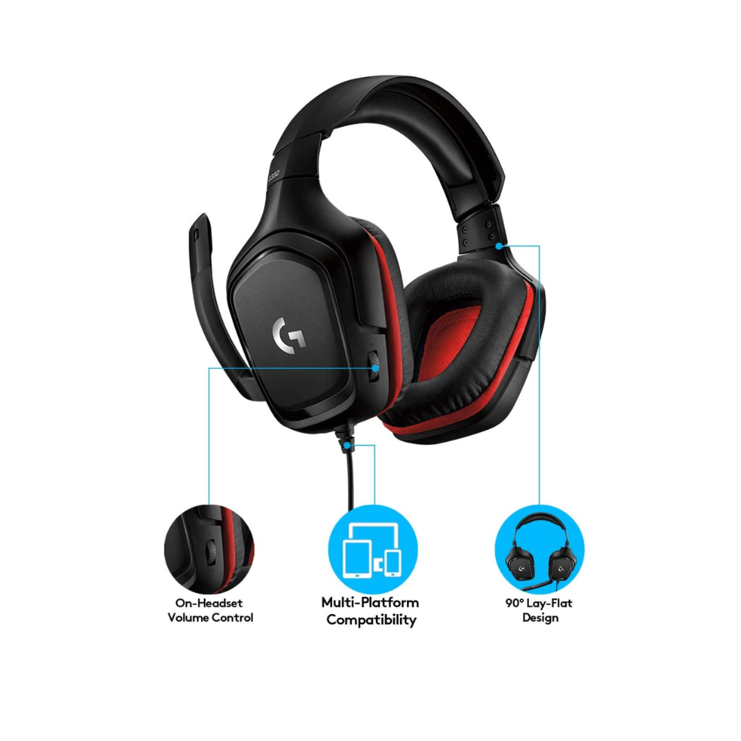 Logitech G332 Wired Gaming Headset 